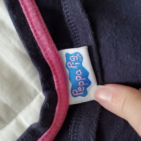 Peppa Pig Ruffled Shoulder Embroidered Party Shirt - Picture 3 of 6